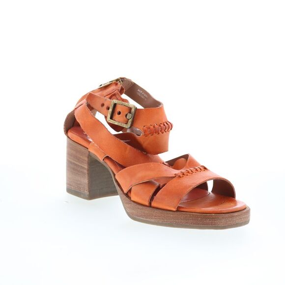 A.S. 98 Womens Alfred Orange Shoes (NWT) - Picture 2 of 7